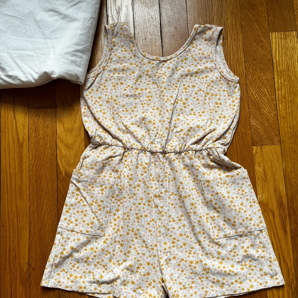 Alice + Ames Ditzy Floral Girls Romper